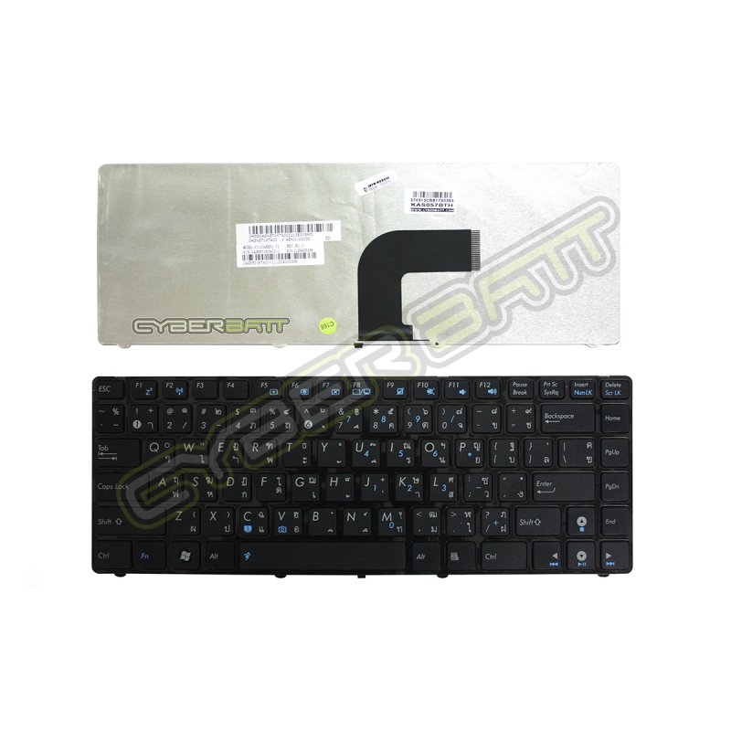Keyboard Asus A43S K43S Black TH 