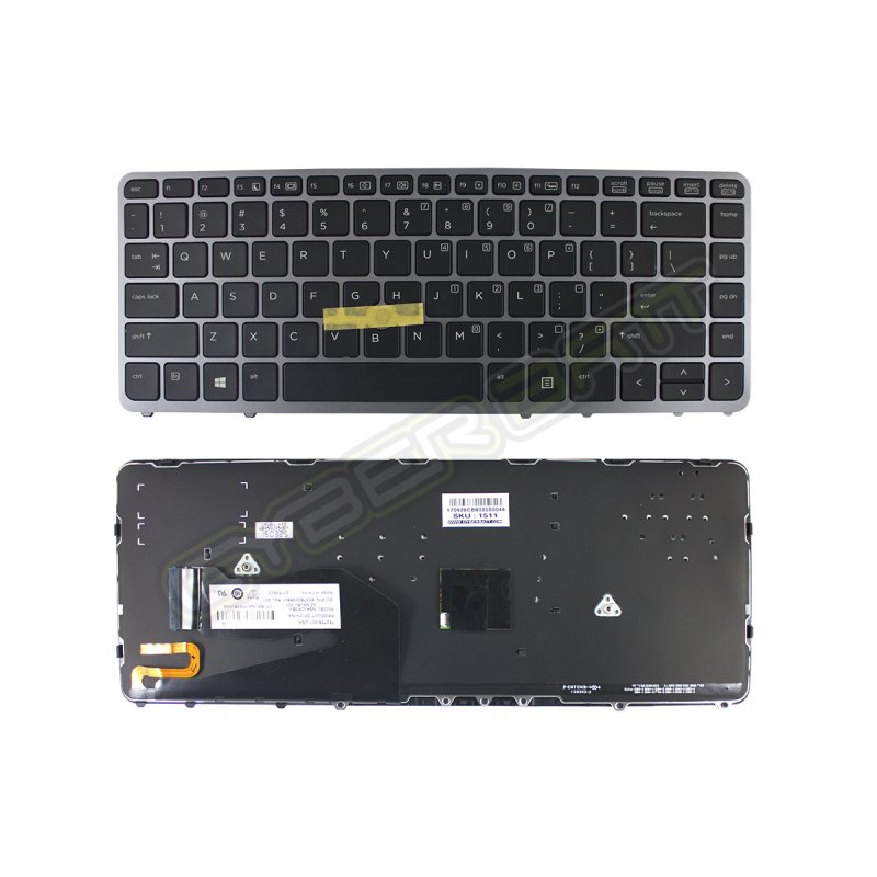 Keyboard HP EliteBook 840-G1 Black US
