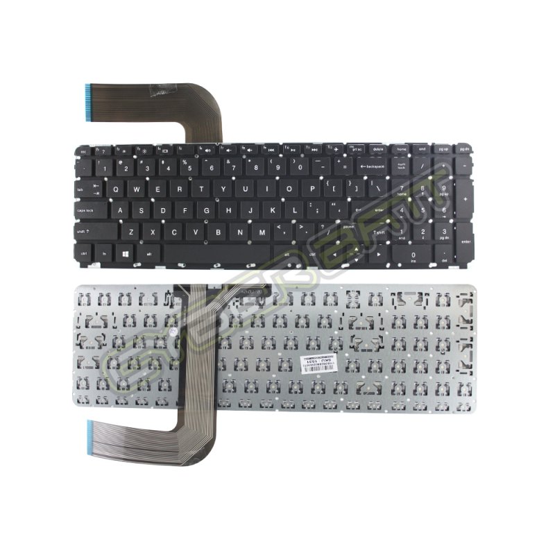 Keyboard HP 15-P Series Black US (Without Frame)