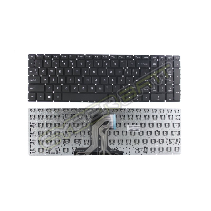Keyboard HP 15-AC Series Black US