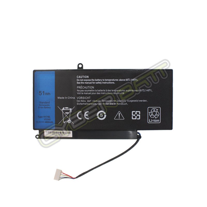 Battery Dell Inspiron 14 5439 Series : 11.1V-4600mAh 51Wh Black (CBB)