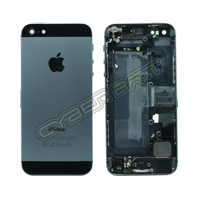 iPhone 5G Back cover with small parts Black
