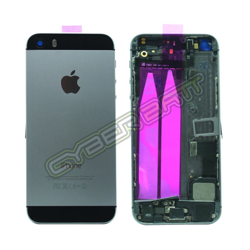 iPhone 5S Back cover with small parts Black 