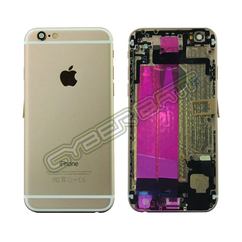 iPhone 6G Back cover with small parts Gold 