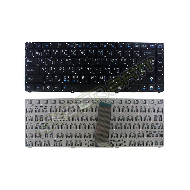 Keyboard Asus EEE 1215 Series Black TH 