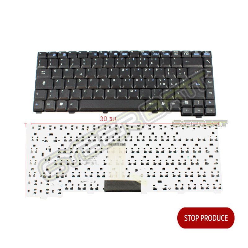 Keyboard Asus A3 Z9 Series Black UK (Big Enter)  