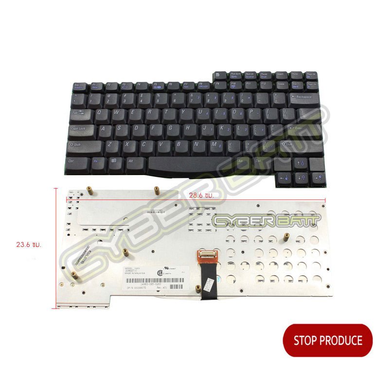 Keyboard Dell LatitudeE CPL Series Black US 