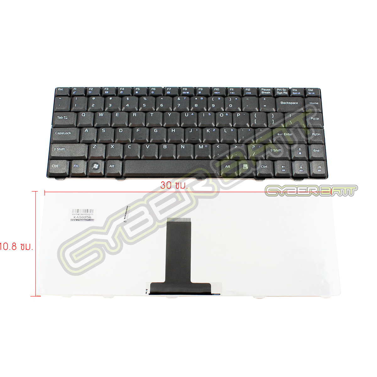 Keyboard Asus F80 Series Black US 