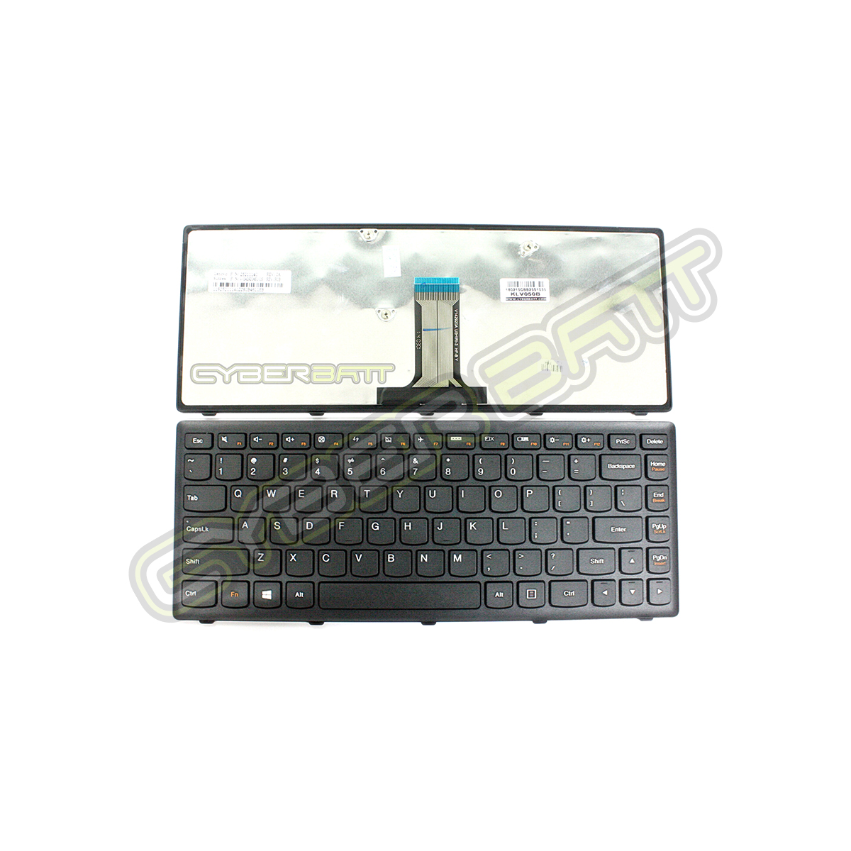 Keyboard Lenovo IdeaPad G400s Black US (With Frame) 