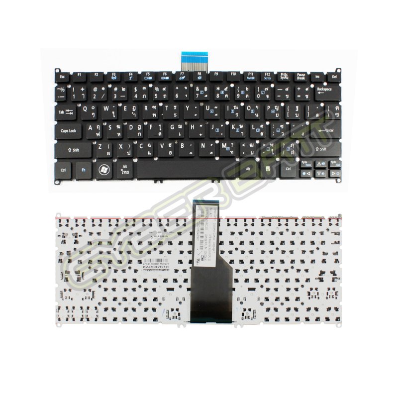 Keyboard Acer Aspire S-3 S3-951 Black TH 