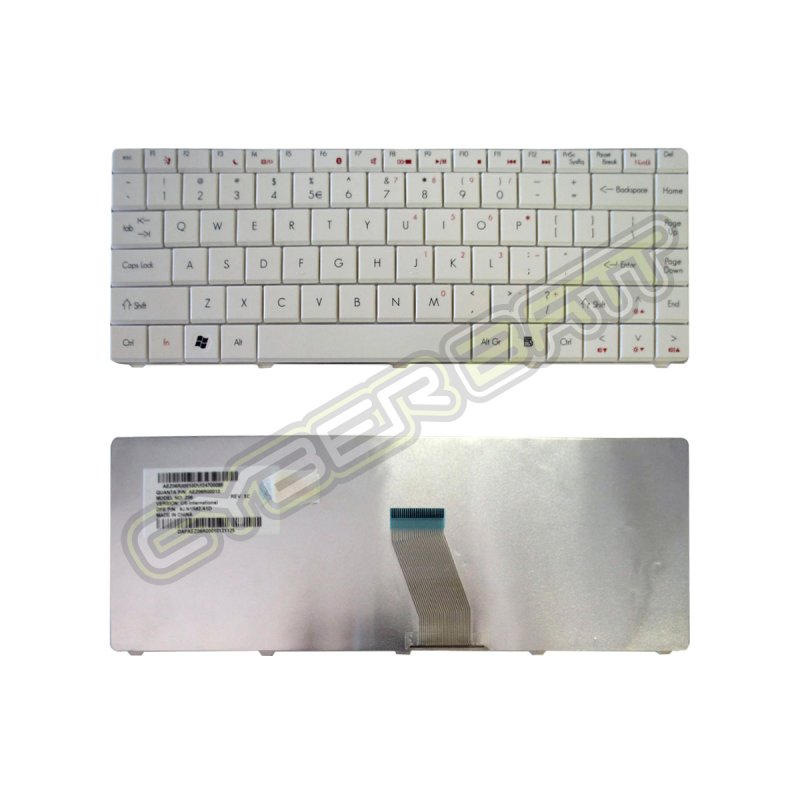 Keyboard Acer eMachines D725 White US 