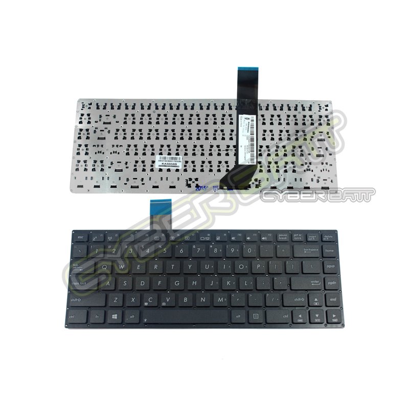 Keyboard Asus S46 Black US 