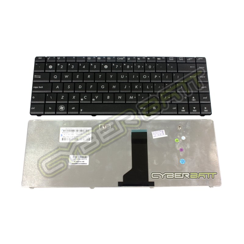 Keyboard Asus X43 Black UK (Big Enter) 