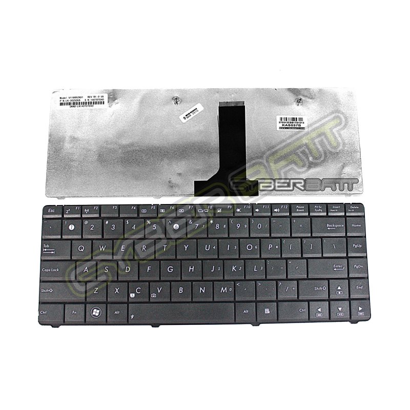 Keyboard Asus X43 Black US (With Screw on the back) 