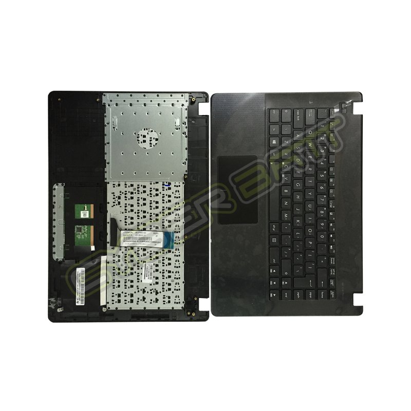 Keyboard Asus X451 Black UK (Teclado+Base) 