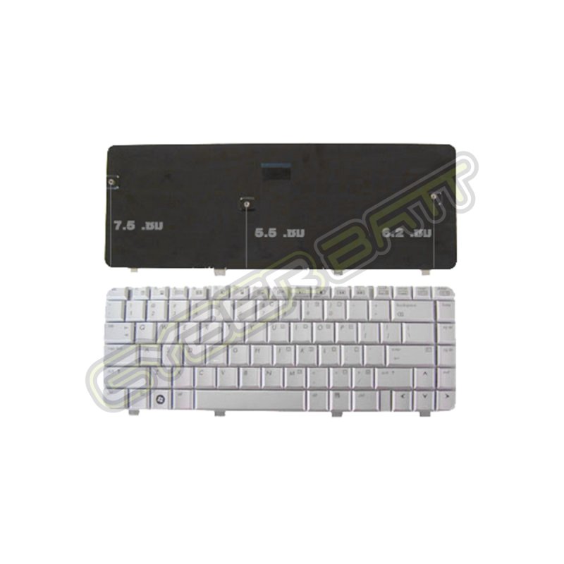 Keyboard HP/Compaq Pavilion DV4 White US 