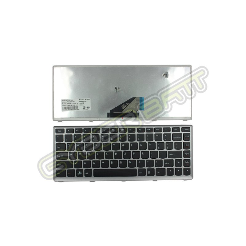 Keyboard Lenovo Ideapad U310 Black US (With Frame) 