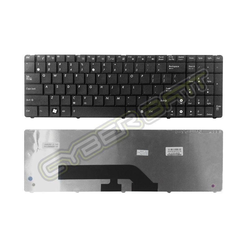Keyboard Asus K50/K50ID Black US 