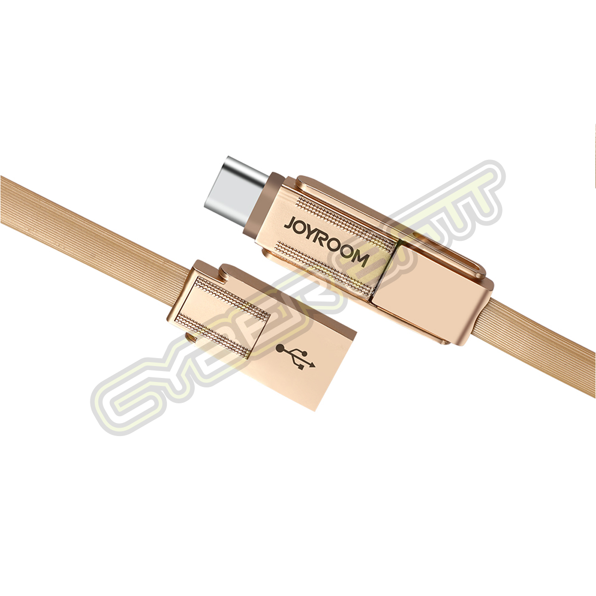 CHARGING CABLE S-M338 3-in-1 Lightning 8Pin + Micro USB + Type-C Data Joyroom (Tarnish)