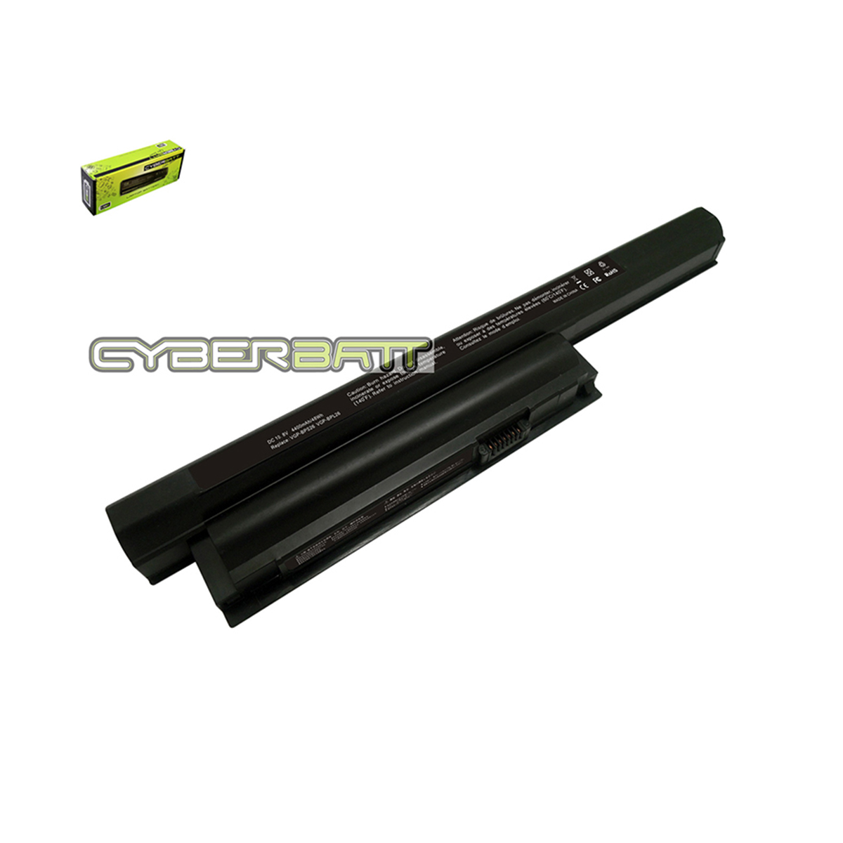 Battery Sony Vaio VGP-BPL26 : 10.8V-4400mAh Black (CYBERBATT)