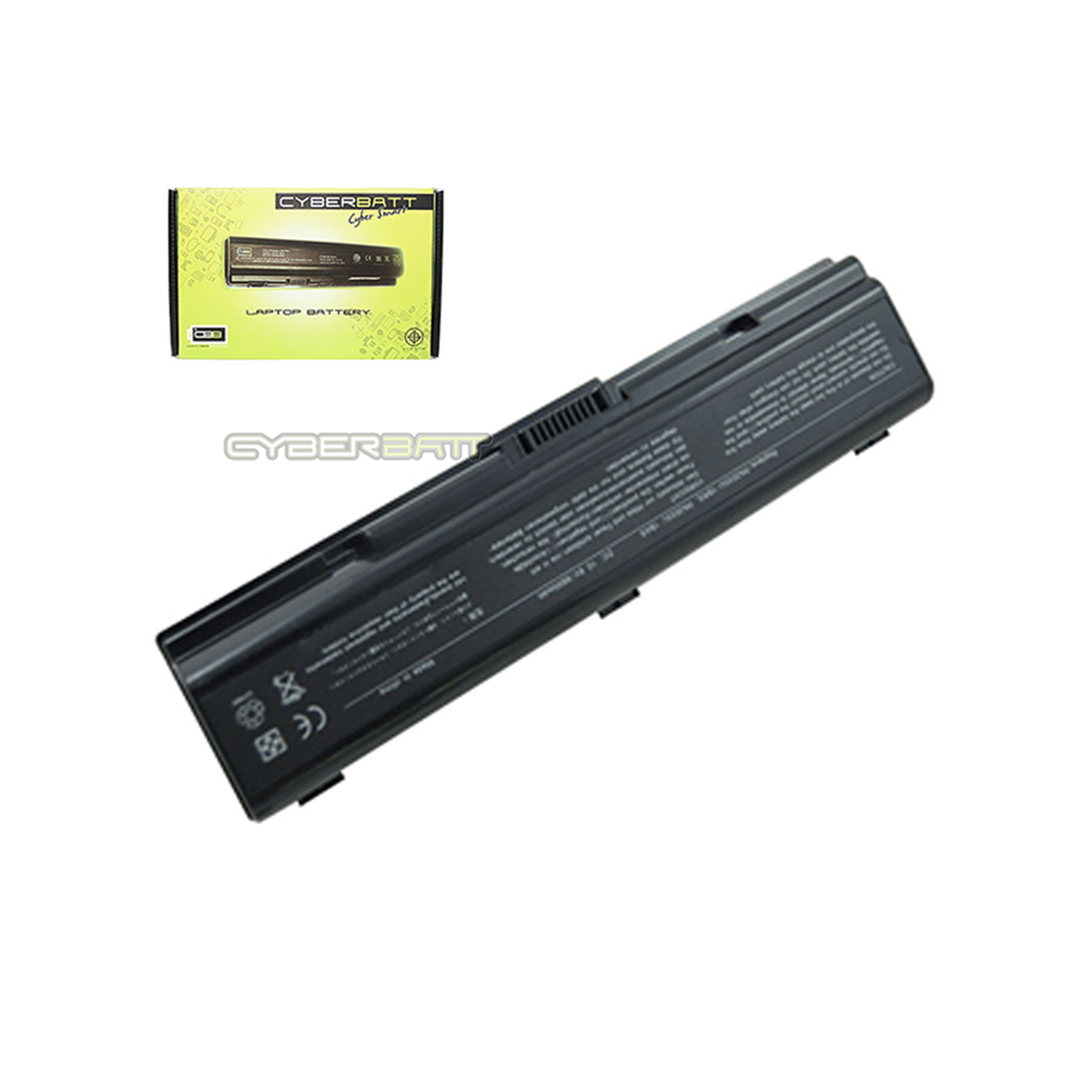 Battery Toshiba Equium A200 : 10.8V-4400mAh Black (CYBERBATT)