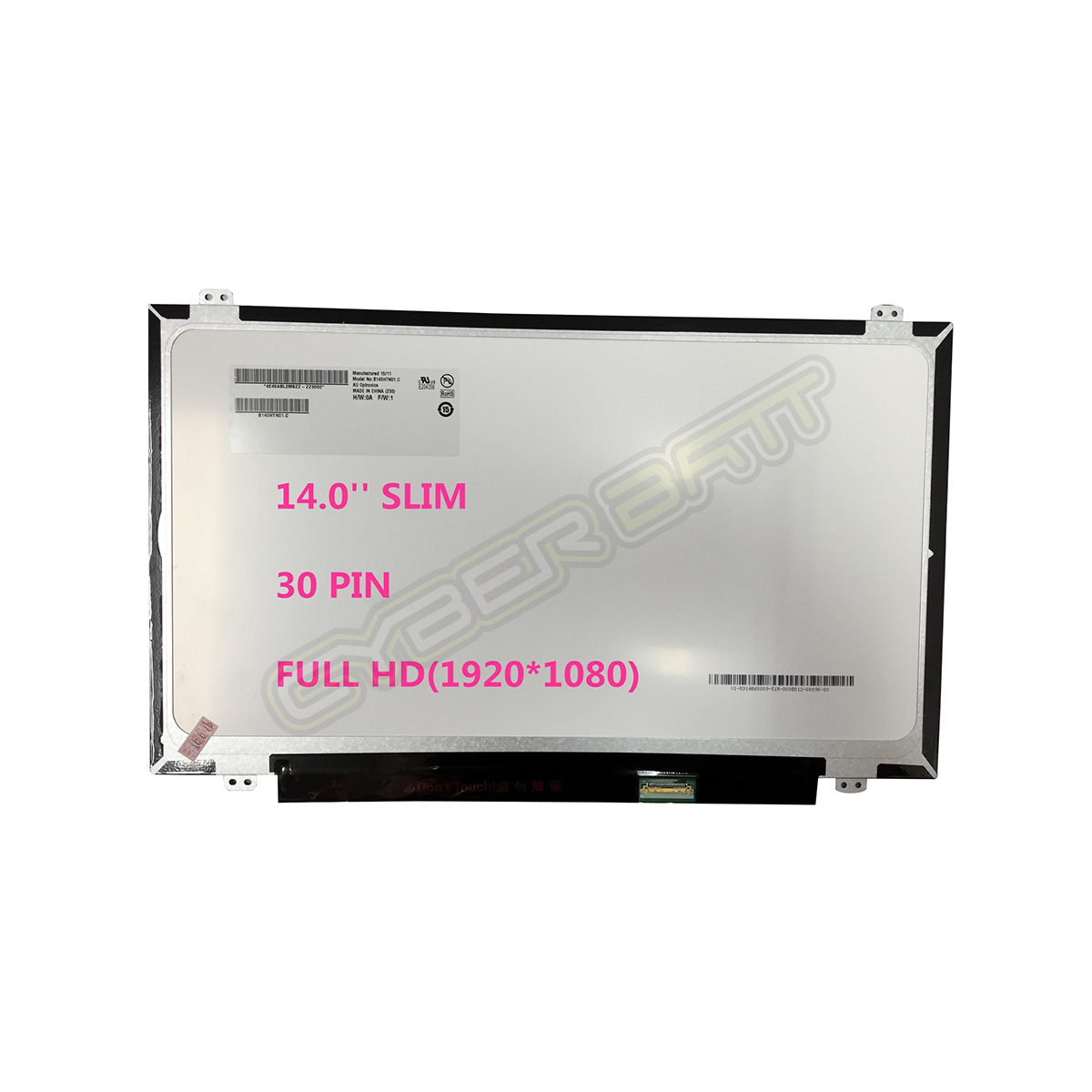 Display LED 14.0 Slim 30 pin N140HCE-EBA 1920x1080 