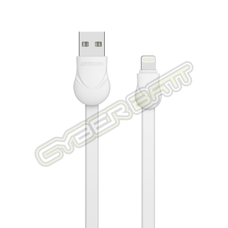 CHARGING CABLE S-L121 2.1A 1M Fast iPhone lightning Joyroom Fahion Trend (White)