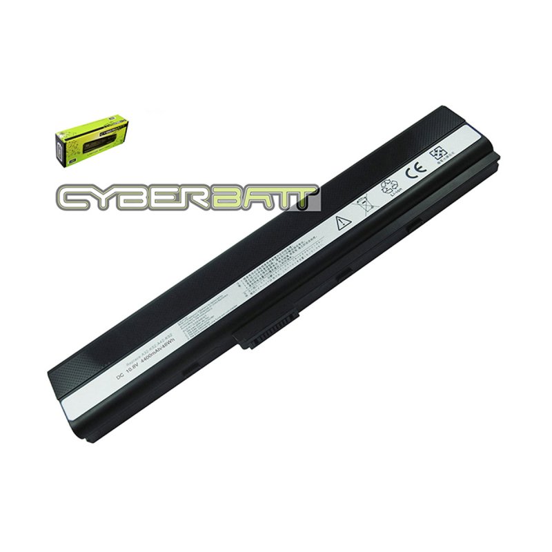 Battery Asus A52 A32-K52 : 10.8V-4400mAh Black (CYBERBATT)