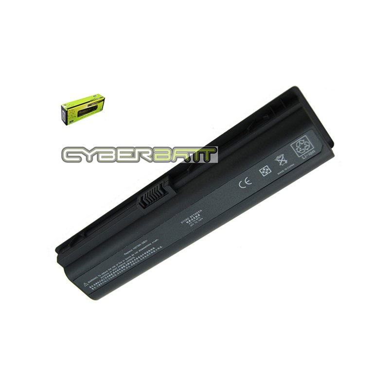 Battery HP Pavilion DV2000 DV6000 HSTNN-DB31 : 10.8V-4400mAh Black (CYBERBATT)