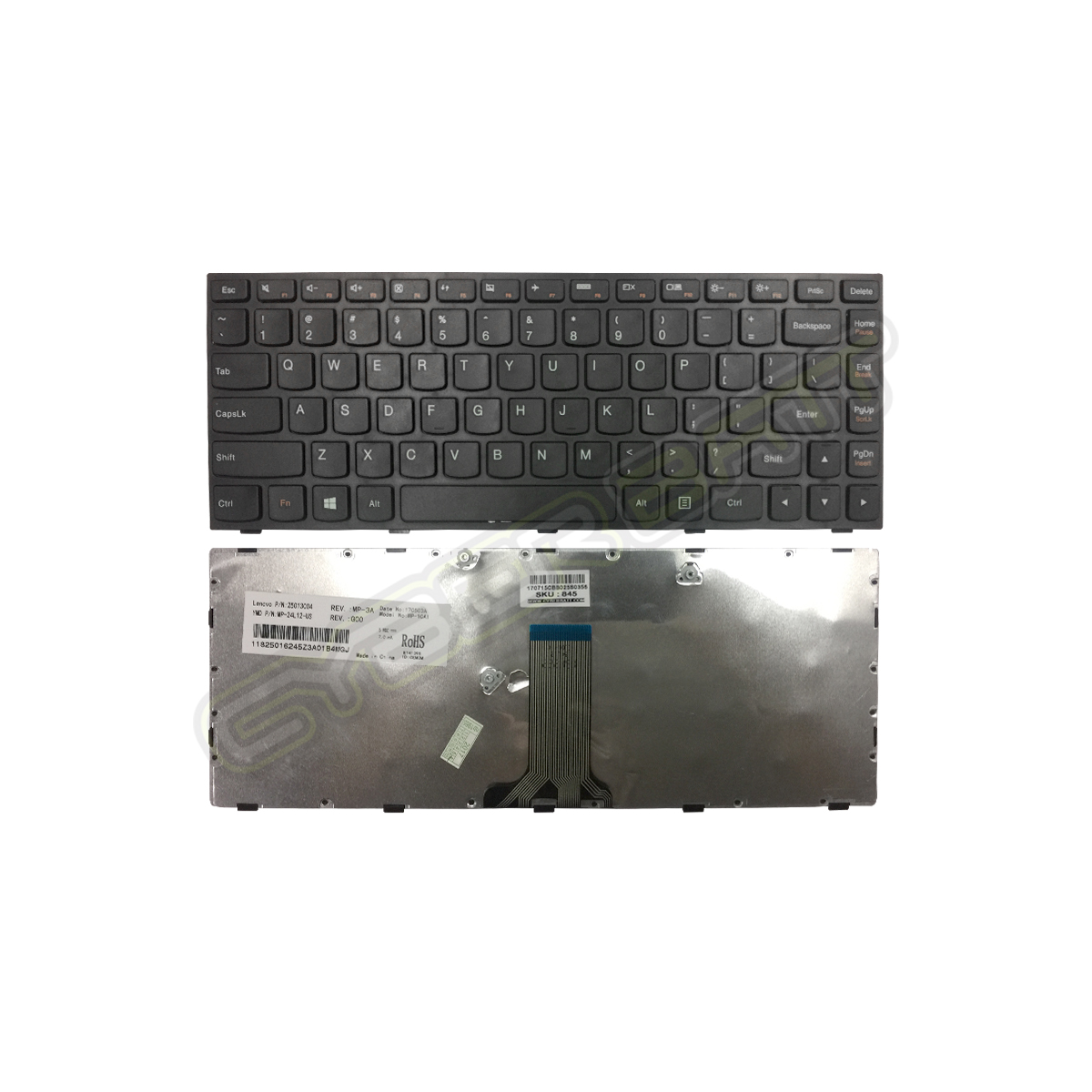 Keyboard Lenovo G40-70 Black US 
