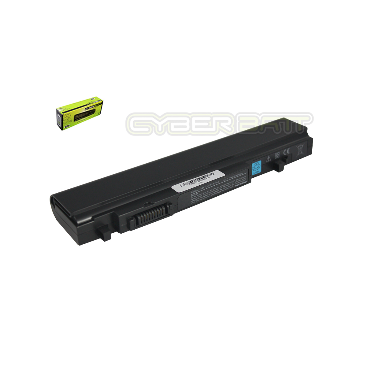 Battery Dell Studio XPS 16 : 11.1V-4400mAh Black (CYBERBATT)