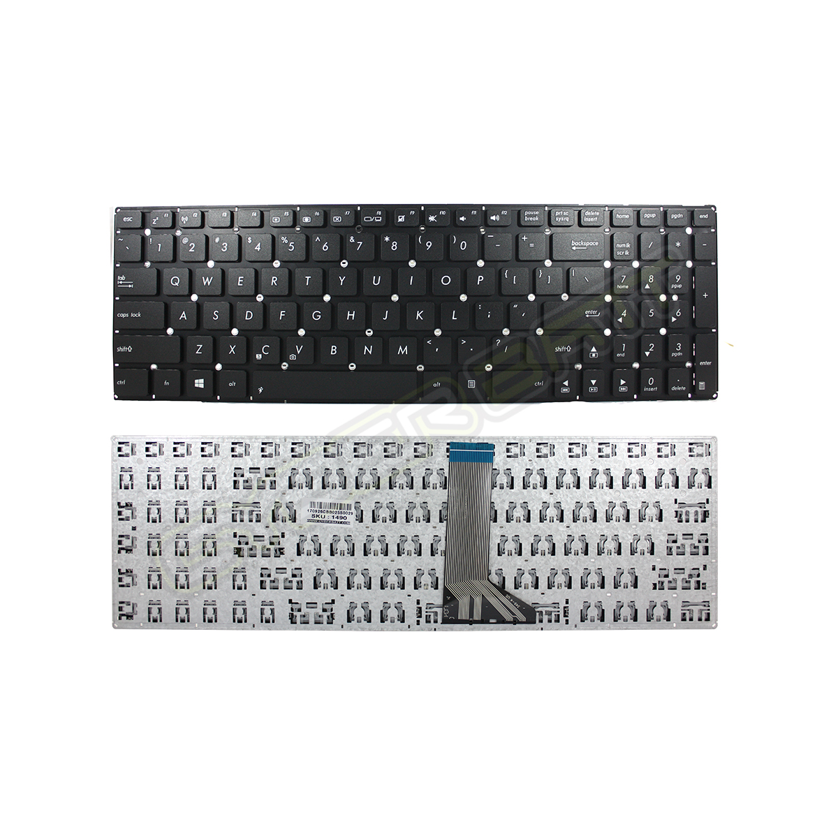 Keyboard Asus X551  Black US