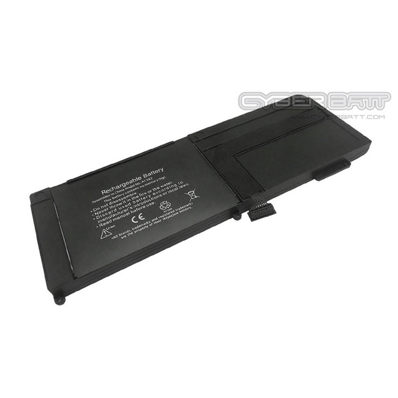 Battery MacBook A1382 For MacBook Pro 15 inch A1286 (Early 2011-Mid 2012) Black :10.95V/77.5Wh (OEM) 