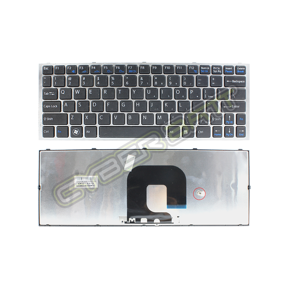Keyboard Sony Vaio VPC-YA Series Black US