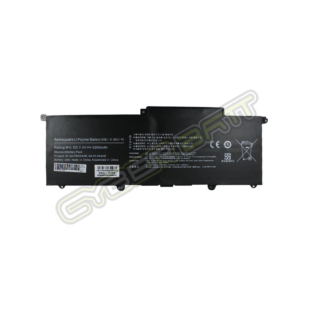 Battery Samsung NP900X3C Series : 7.4 V - 5200mAh/40Wh Black (OEM)