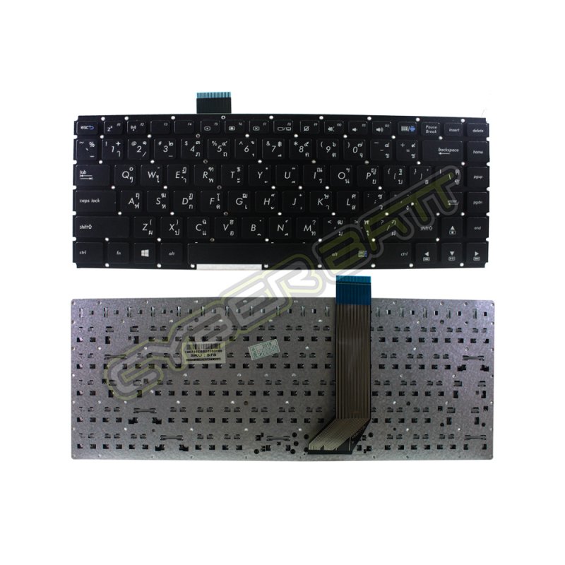 Keyboard Asus Vivobook S400 Black TH 