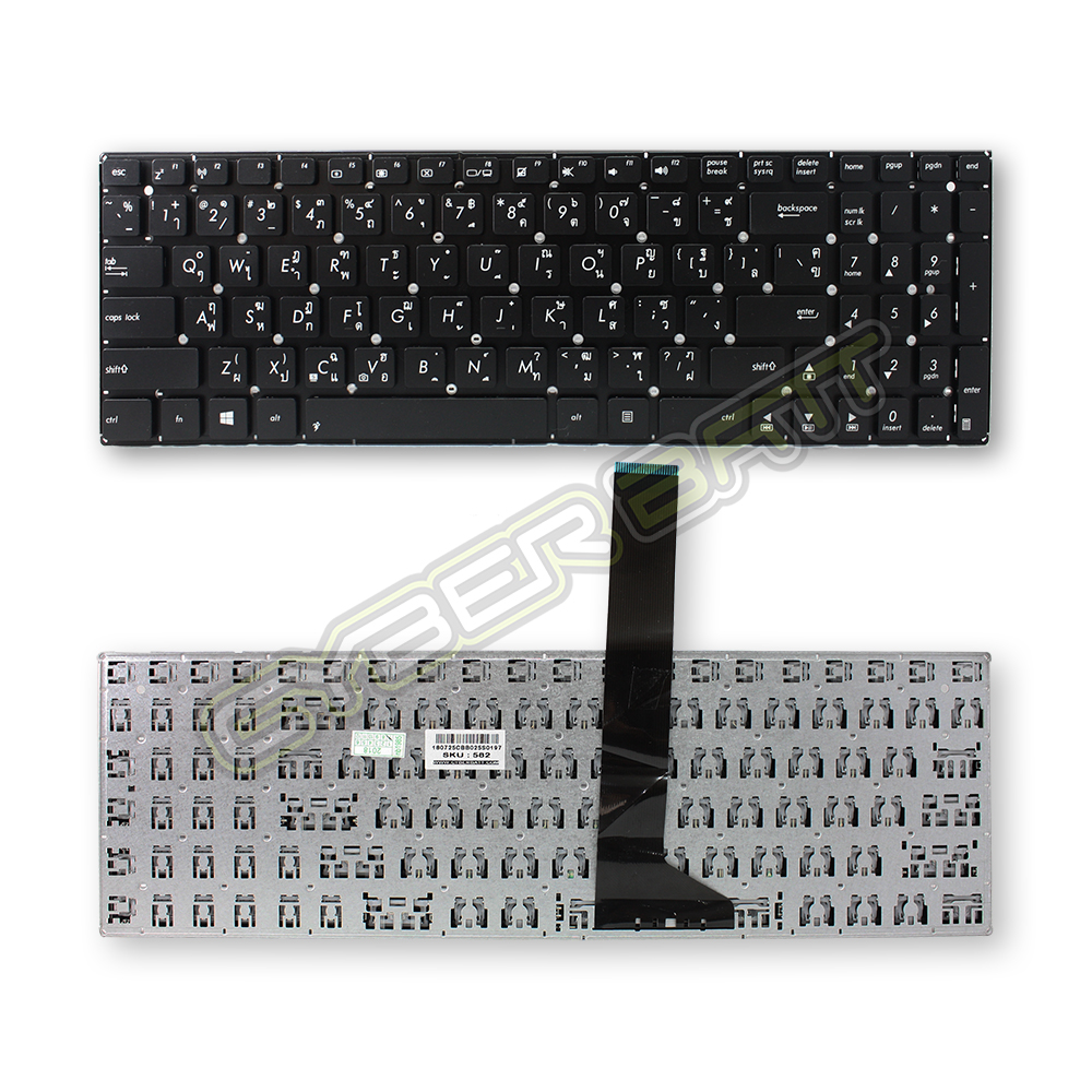 Keyboard Asus x550c Black TH 