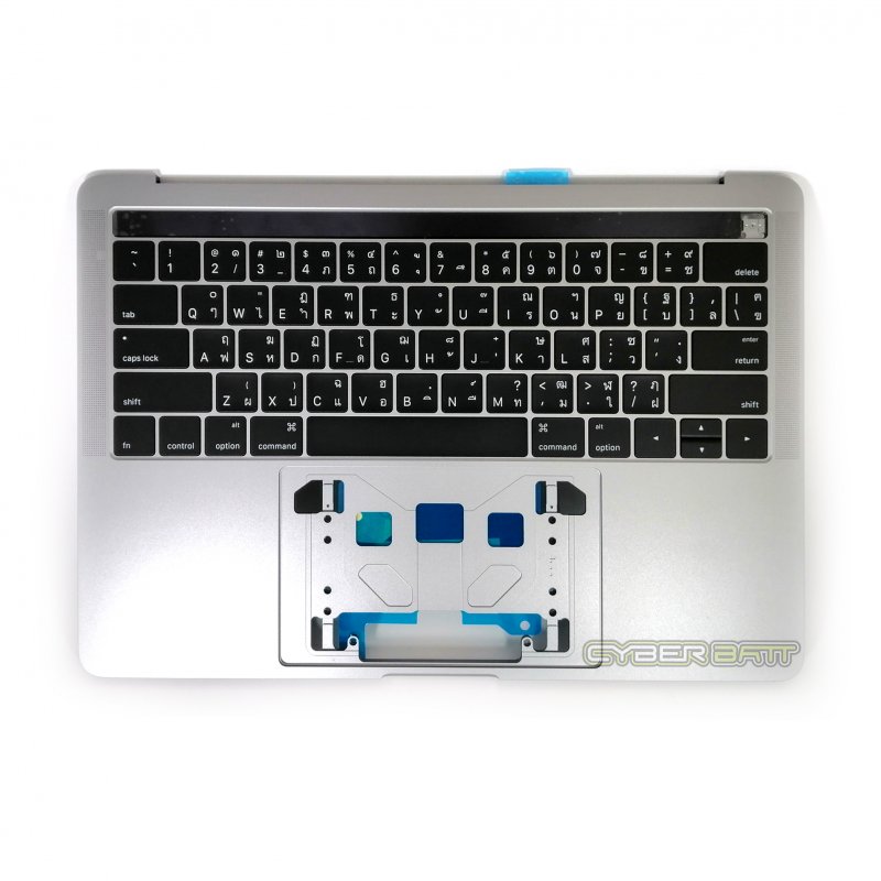 Keyboard Macbook Pro Retina 13 inch A1706 TOUCHBAR (2017) Mid Grey Color Thai With TopCase คีบอร์ด แมคบุ๊ค
