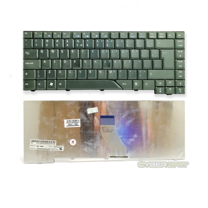 Keyboard Acer Aspire 4520 Black UK (Big Enter) 