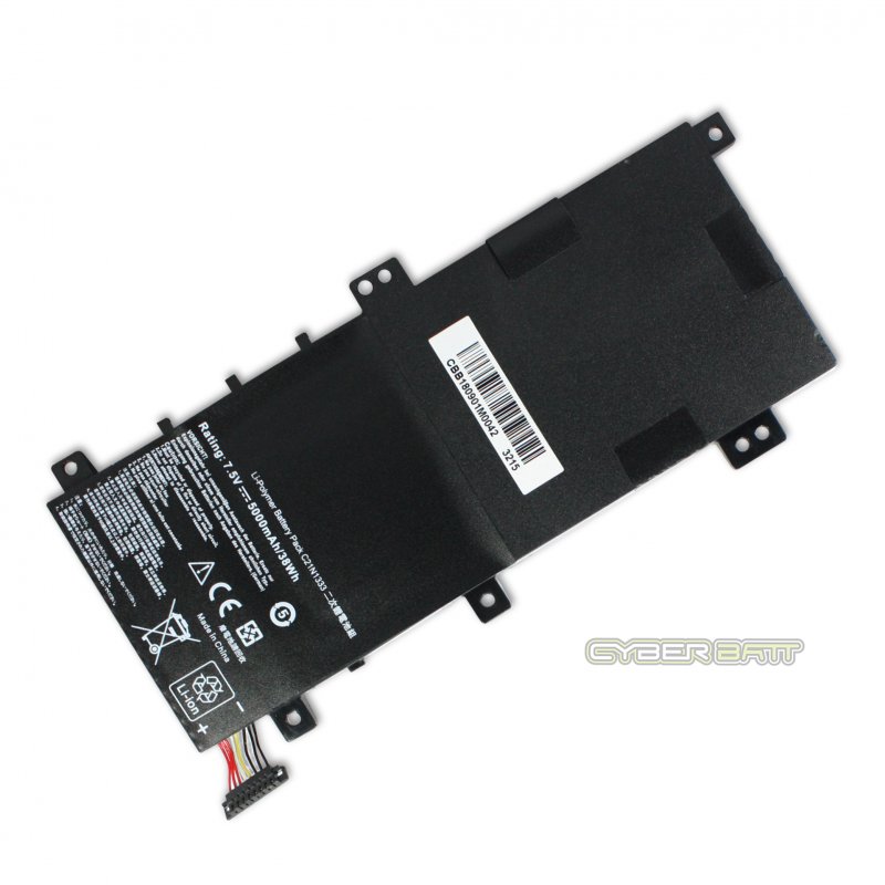 Battery Asus TP550L C21N1333 : 7.5 V-5000mAh 38Wh Black (CBB) 