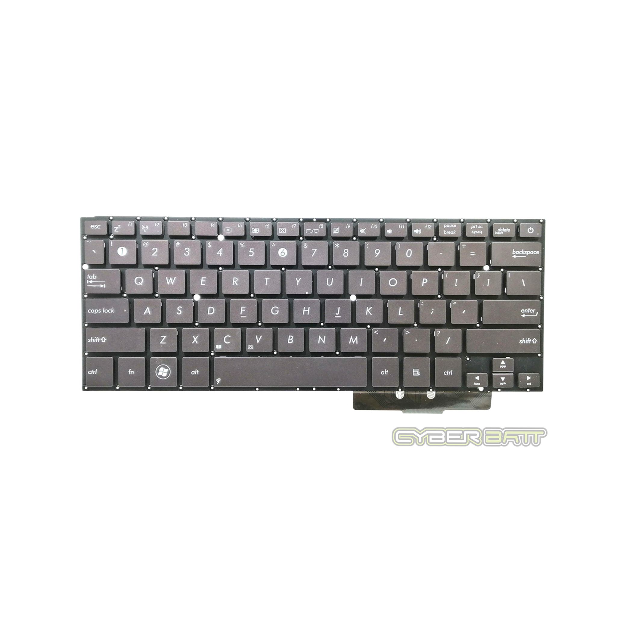 Keyboard Asus Zenbook UX31 US (Black Brown)