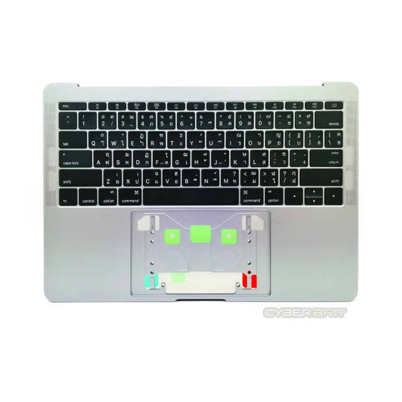 Keyboard Macbook Pro Retina 13 inch A1708 (2017) Mid Grey Color Thai With TopCase คีบอร์ด แมคบุ๊ค