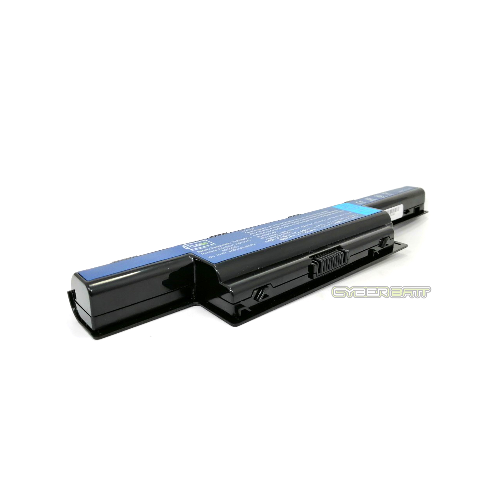 Battery Acer Aspire 4551 : 10.8V-4400mAh Black (cyberbatt) 