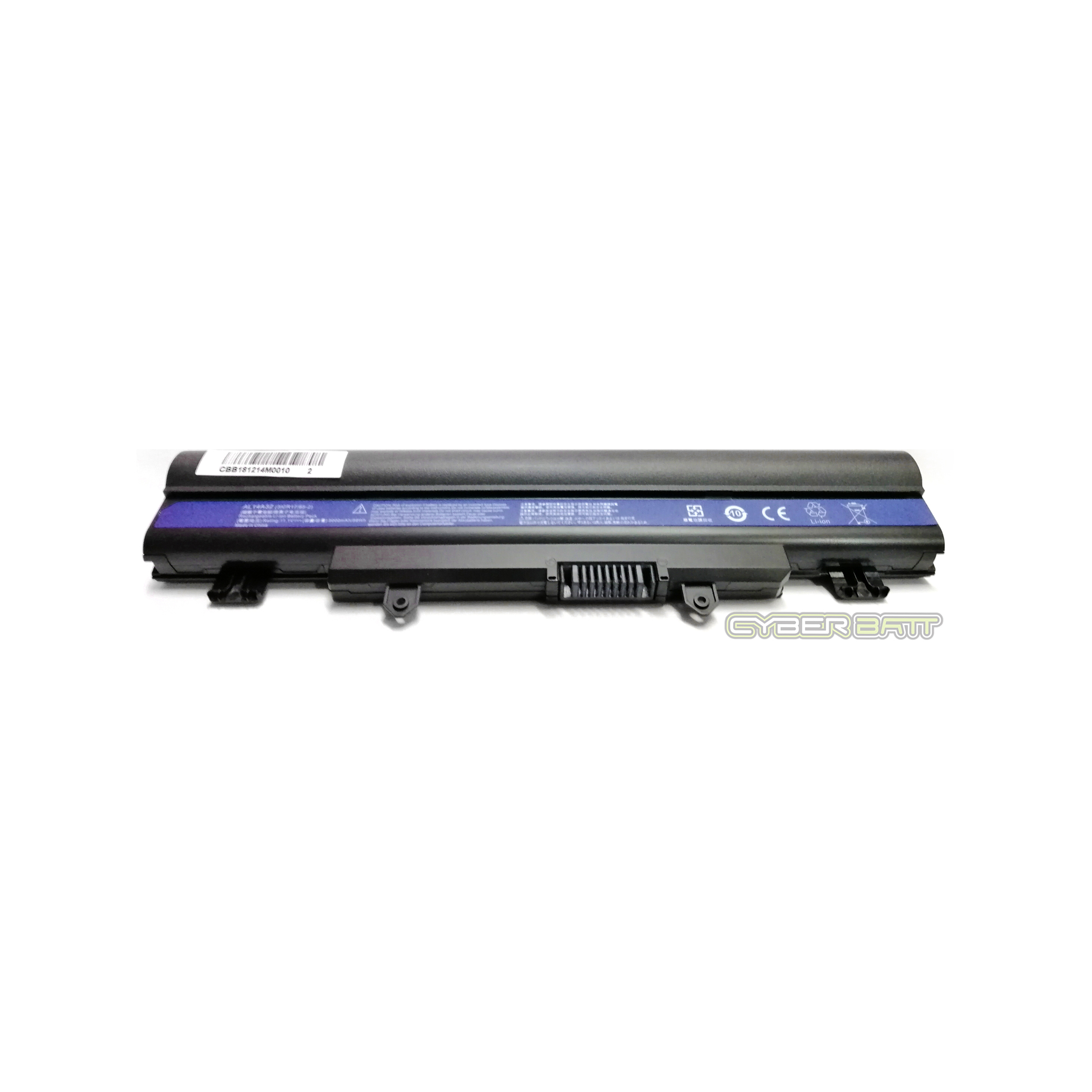 Battery Acer Aspire E14 AL14A32 Slim Case 11.1V-5000mAh Black (CBB)