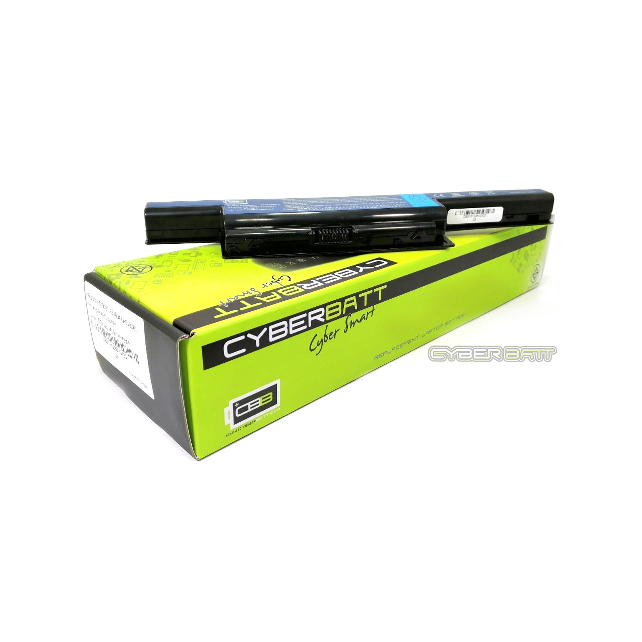 Battery Acer Aspire 4551 : 10.8V-4400mAh Black (cyberbatt) 