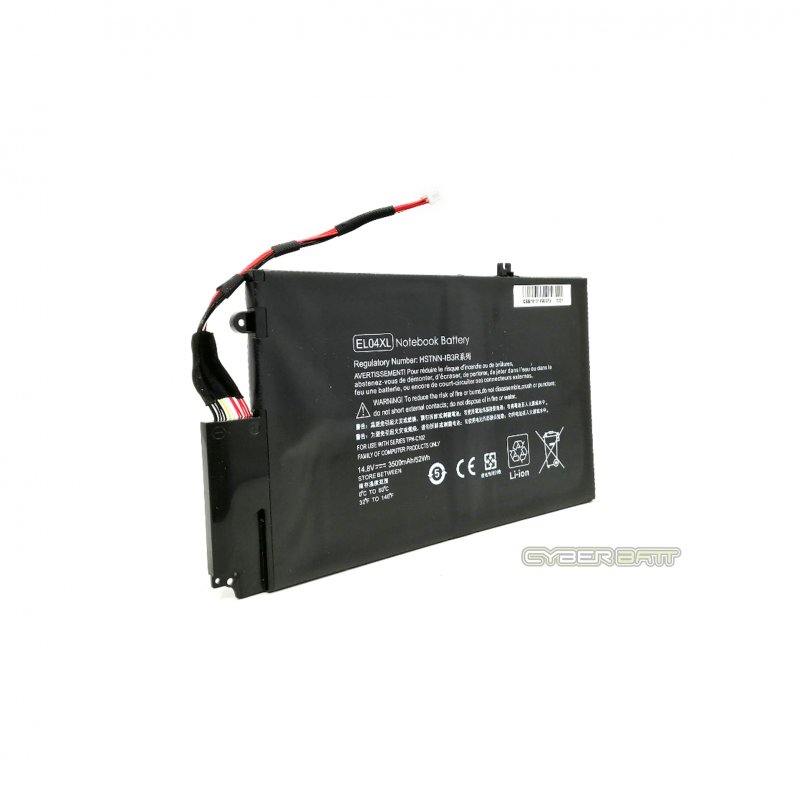 Battery HP Envy Touchsmart 4 Series Envy 4 HSTNN-IB3R :14.8V-3500mAh Black (CBB)