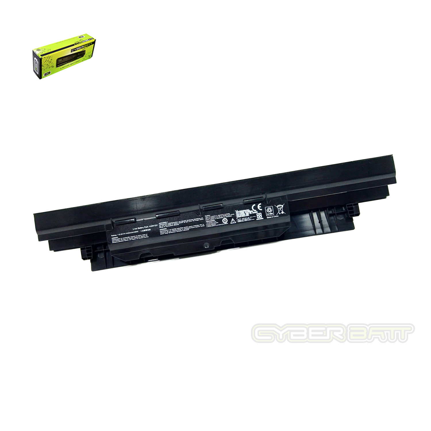 Battery Asus E451 A32N1331-3S2P : 10.8 V-4400mAh Black (CBB)