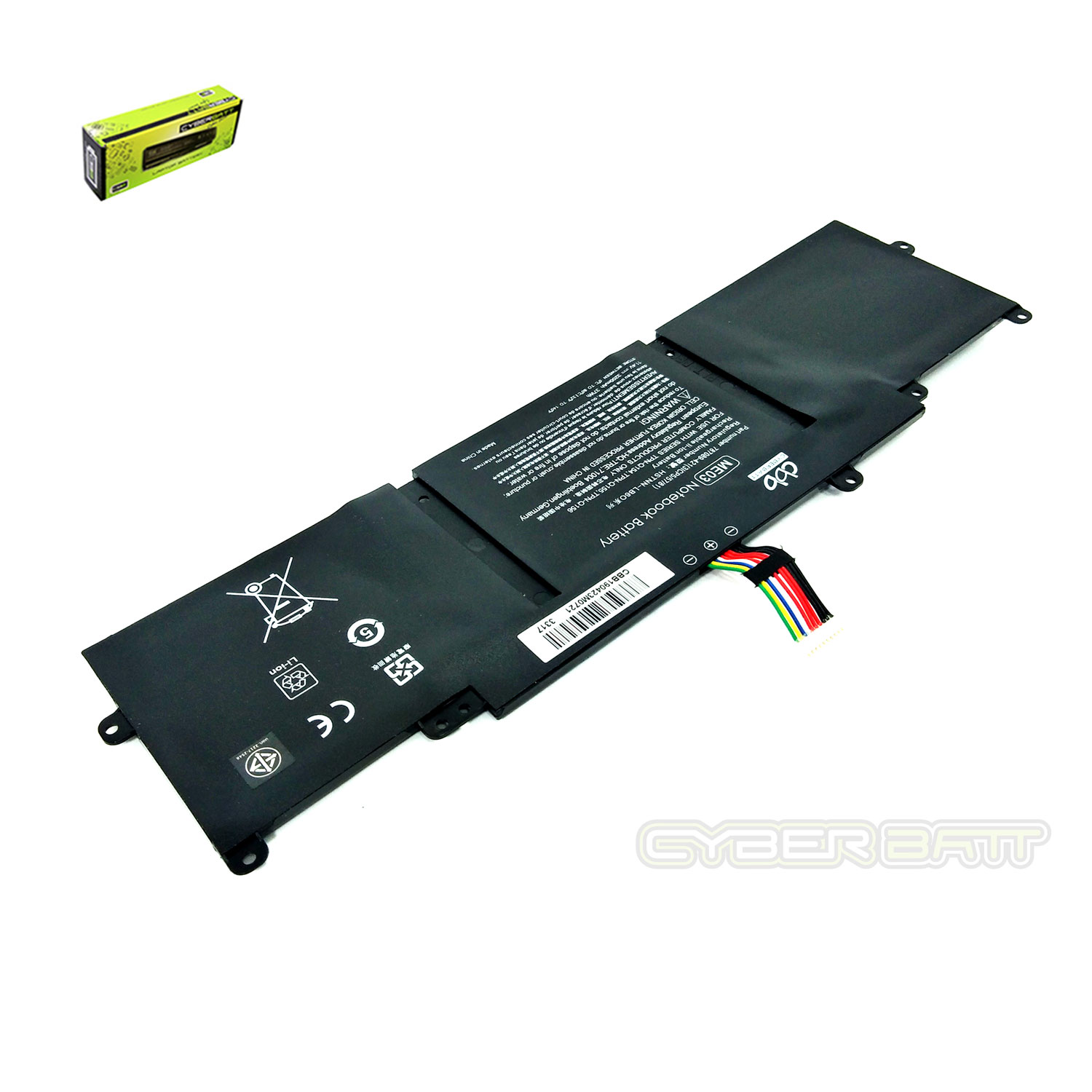 Battery HP Stream 13-c001TU ME03-3S1P : 11.4 V-37Wh Black (CBB)