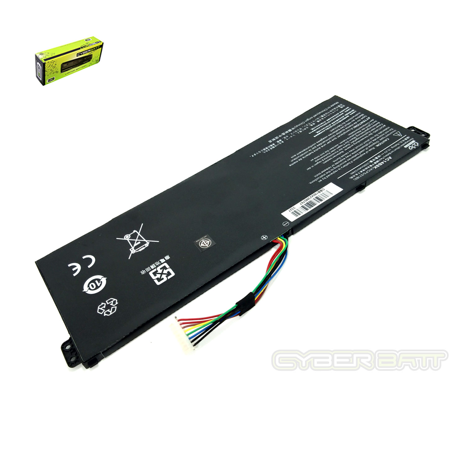 Battery Acer Aspire V3-331 AC14B8K-4S1P : 15.2V-2200mAh Black (CBB)