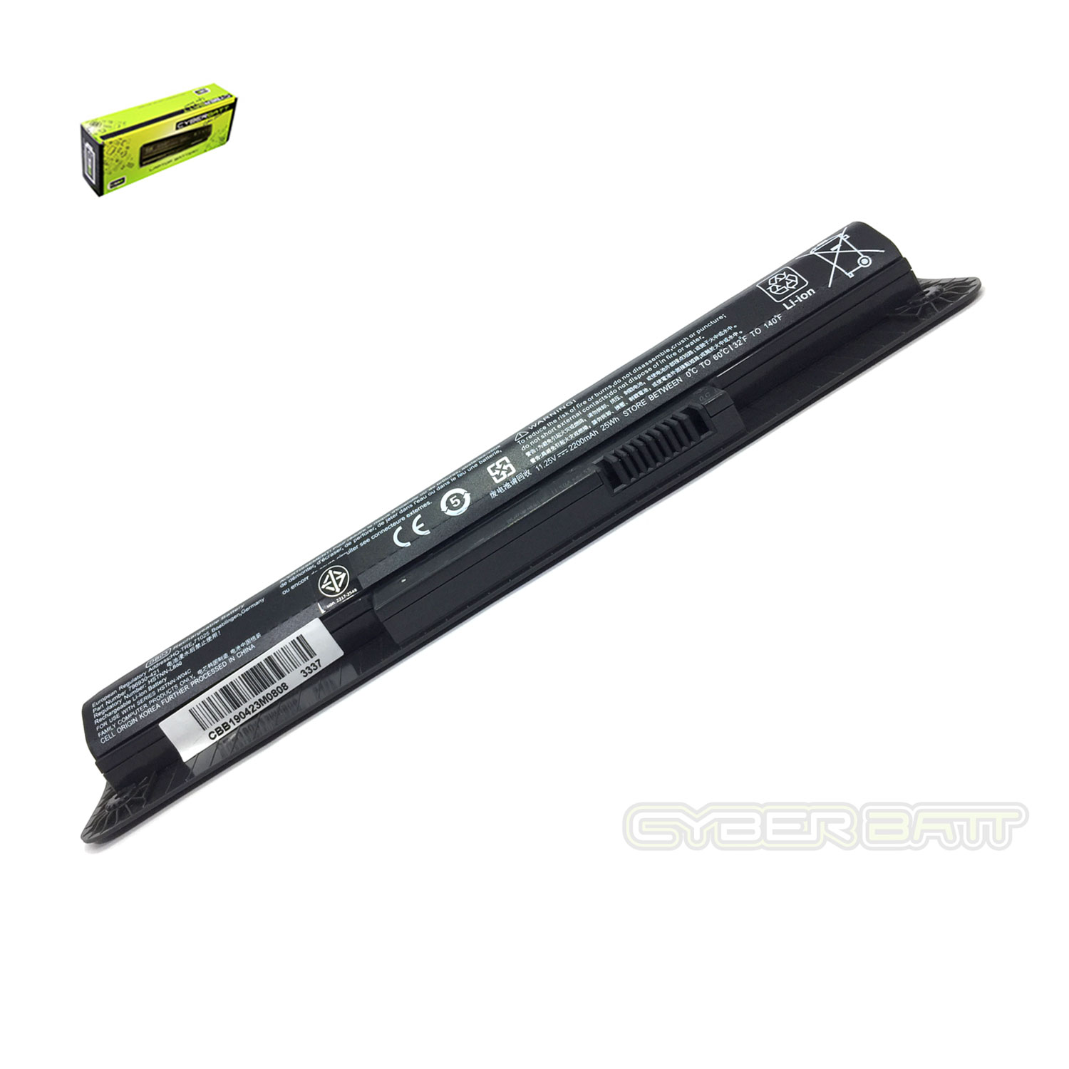 Battery HP ProBook 11 EE G1 DB03-3S1P: 11.25V- 2200mAh Black (CBB)